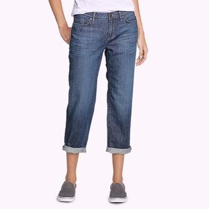 Eddie Bauer Boyfriend Cropped Jeans